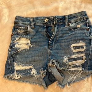 American eagle jean shorts
